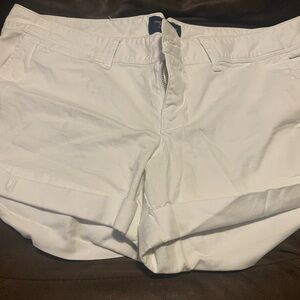 Women's White Shorts